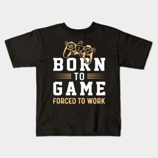 Born to Game Kids T-Shirt